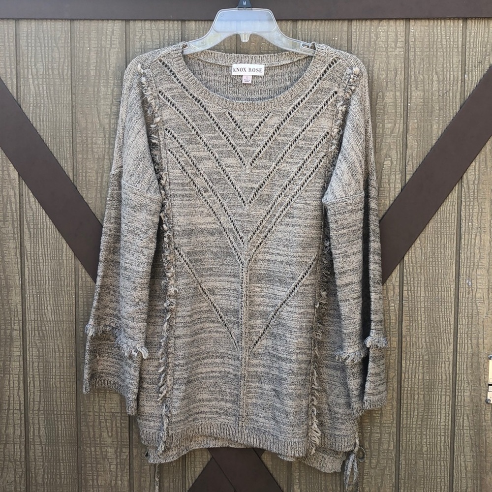 Knox Rose Fringe Sweater